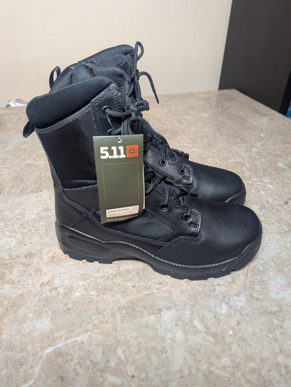 5.11 Tactical Atac 2.0 Side-zip Duty Military Boots #200103 Men Size 10.5 No Box